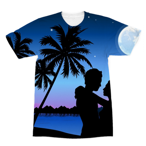 Beach love Sublimation T-Shirt - OasisBest